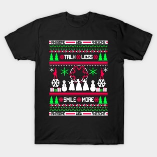 Awesome Wow Ugly Christmas Sweater T-Shirt